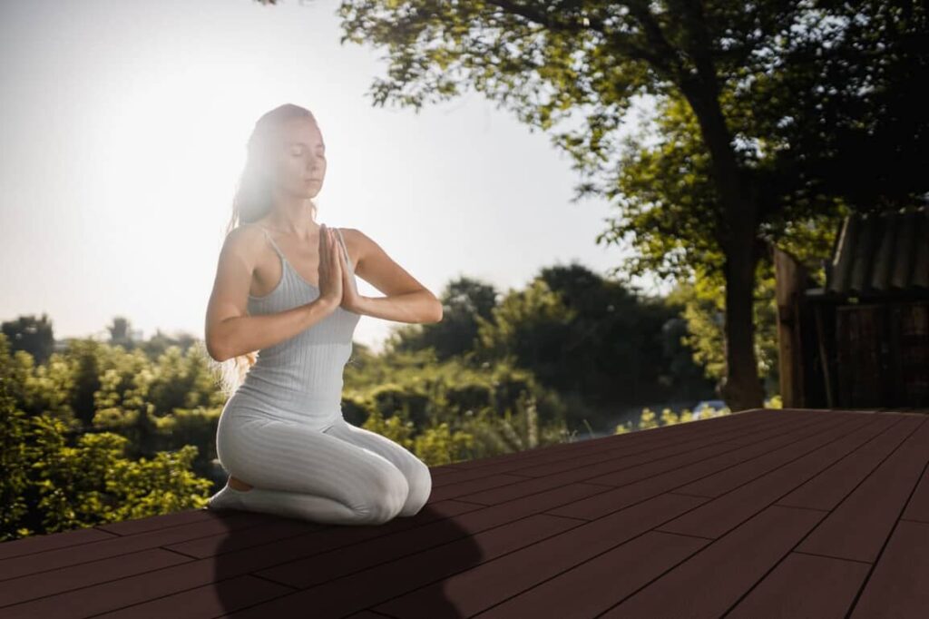 composite decking Legro Evolution Dark Chocolate