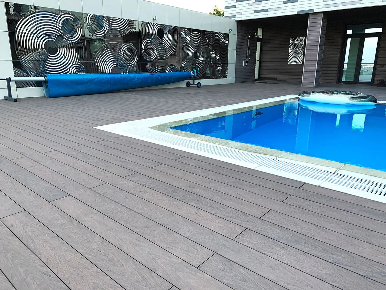 Tablón de terraza Bruggan Multicolor