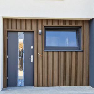 Opciones de uso del perfil de fachada Legro Wall Panels. Decoración de fachada.